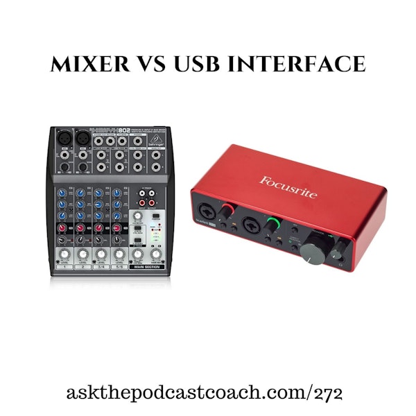 Mixer vs USB Device? Image