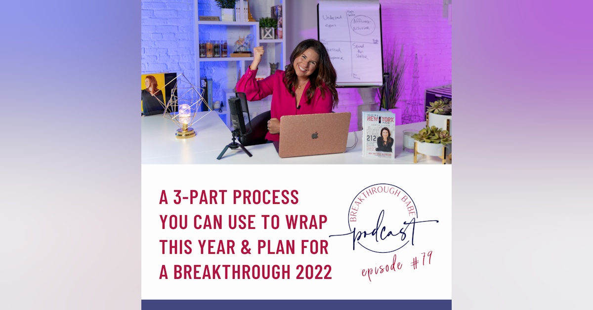 A 3-Part Process You Can Use to Wrap this Year & Plan for a Breakthrough 2022