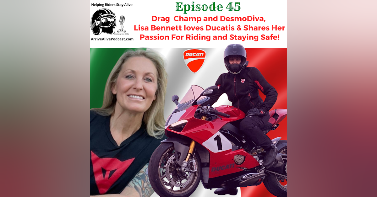 Ducati Lover Lisa Bennett Shares Her Approach Riding Safely on the drag strip on and off-road