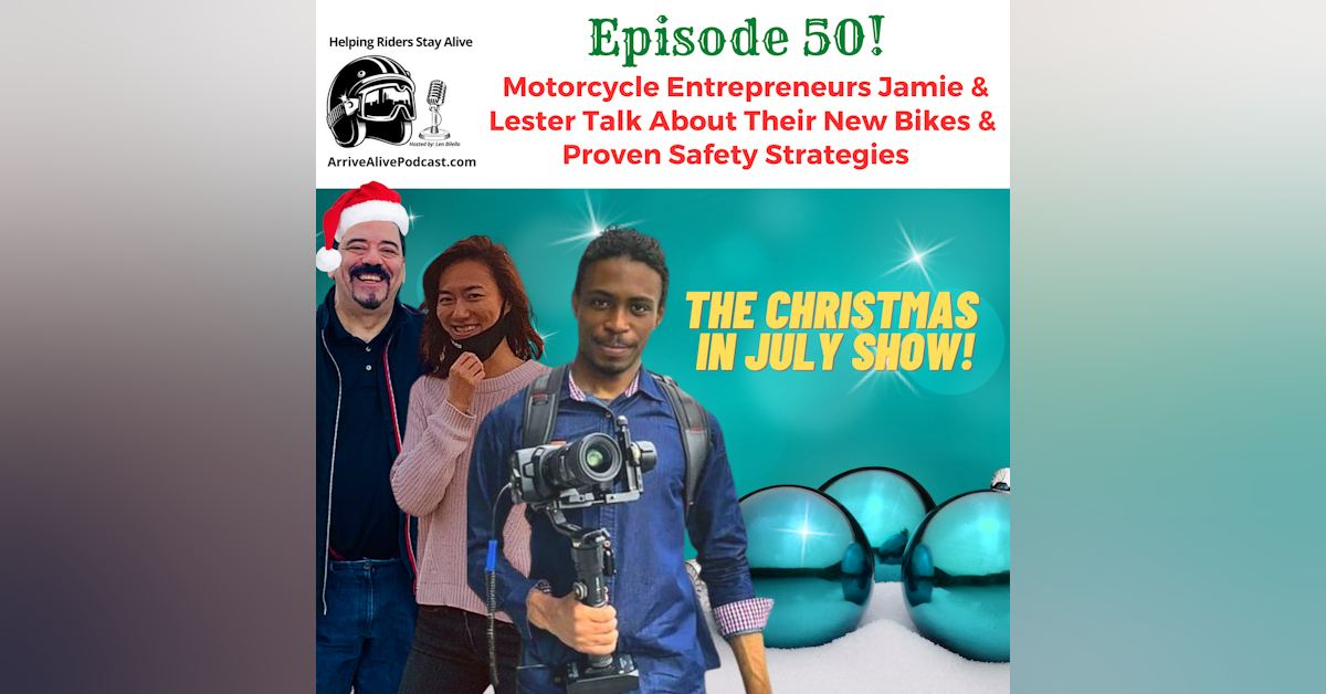 Christmas in July: Jamie, Lester & Len Talk New Bikes and Proven Safety Tips