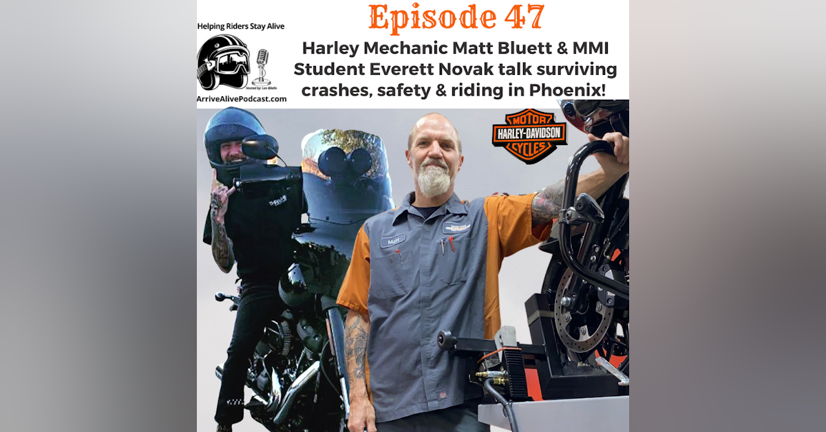 H-D Mechanic Matt and Student Everett talk riding safety in Phoenix!