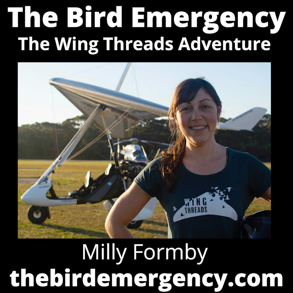 Wing Threads - Microlight circumnavigation of Australia with Milly Formby Image