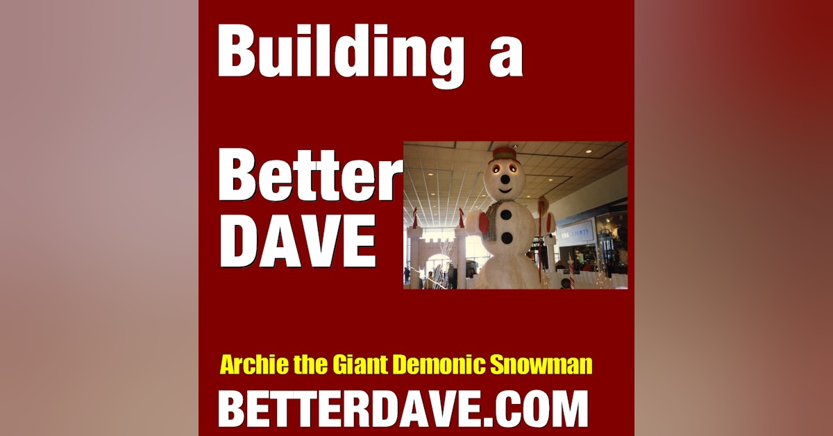 Archie the Giant Demonic Snowman