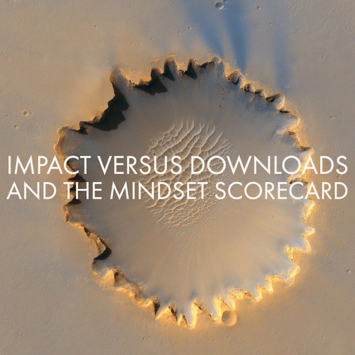 Impact Versus Downloads And The Mindset Scorecard