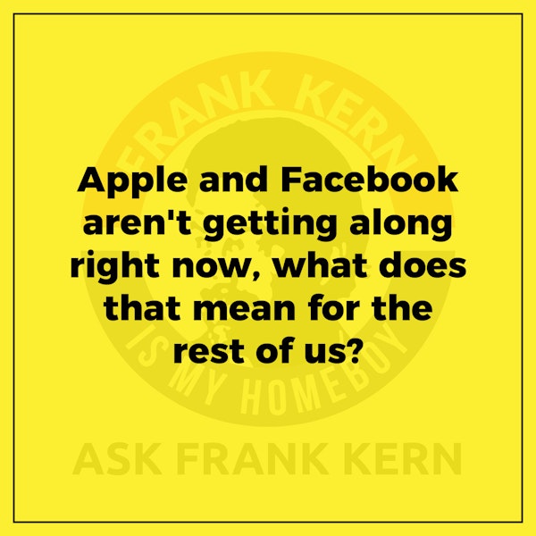 Apple and Facebook aren't getting along right now, what does that mean for the rest of us? Image
