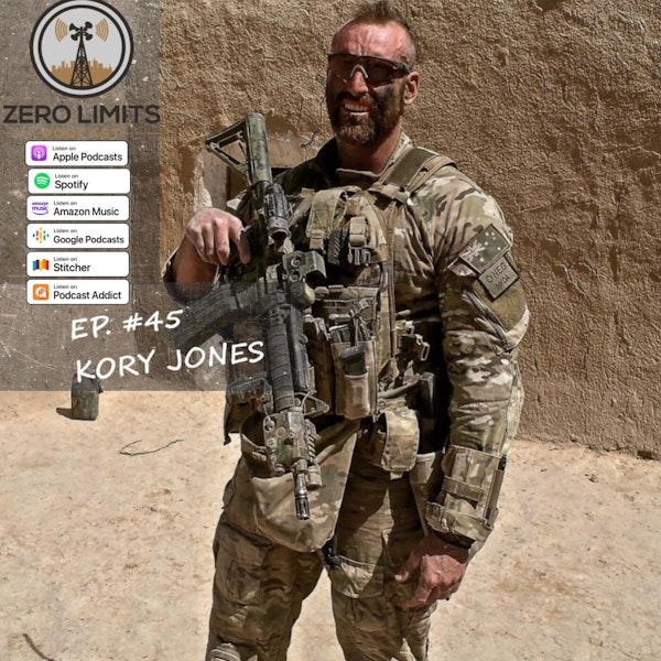 Ep. 45 Kory Jones former 2 Commando Regiment Afghanistan Combat Veteran, Private Military Contractor and Paramilitary Advisor Image