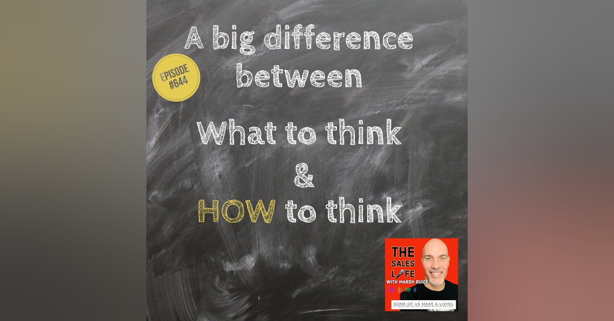 644. A BIG difference between WHAT to think & HOW to think. 📖 W1NNING by Tim Grover