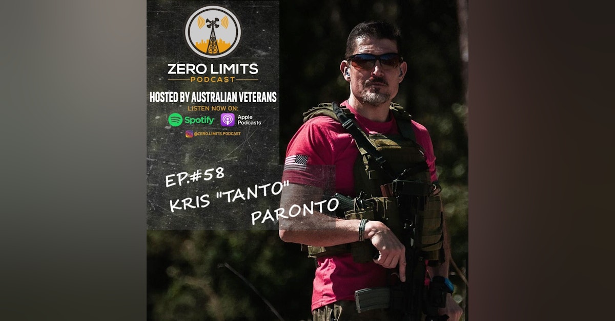 Ep. 58 Kris "Tanto" Paronto former US Army Ranger / CIA Contractor - 13hrs The Secret Soldiers of Benghazi