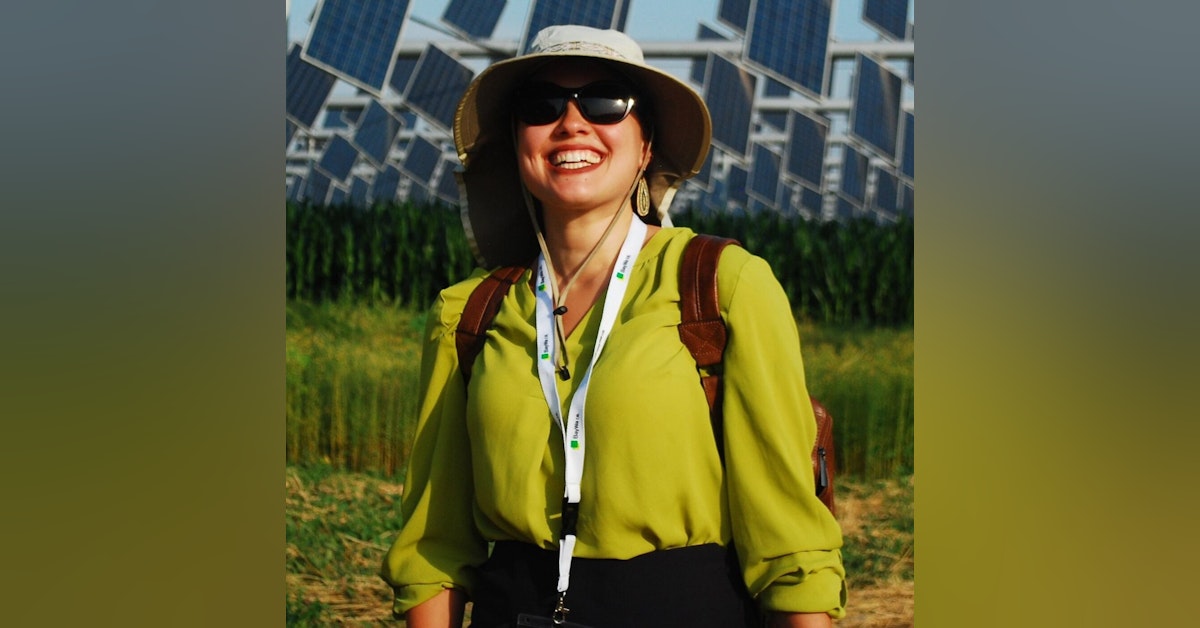 Alexis Pascaris, Founder and CEO of Agrisolar Consulting, Dual Use Solar and Agrivoltaics; EP124