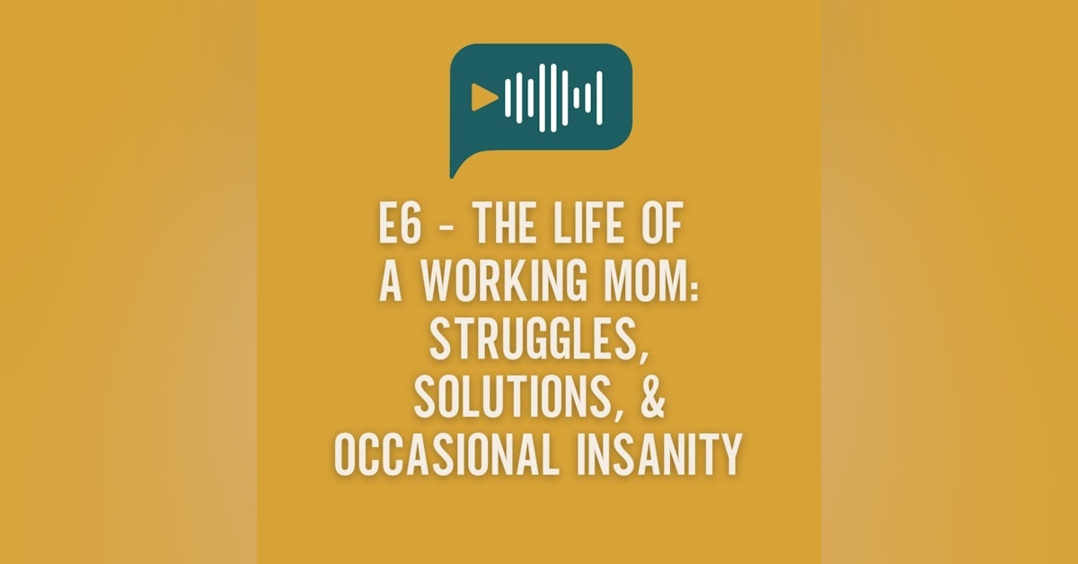 E6 - The Life of a Working Mom - Struggles, Solutions, & Occasional Insanity