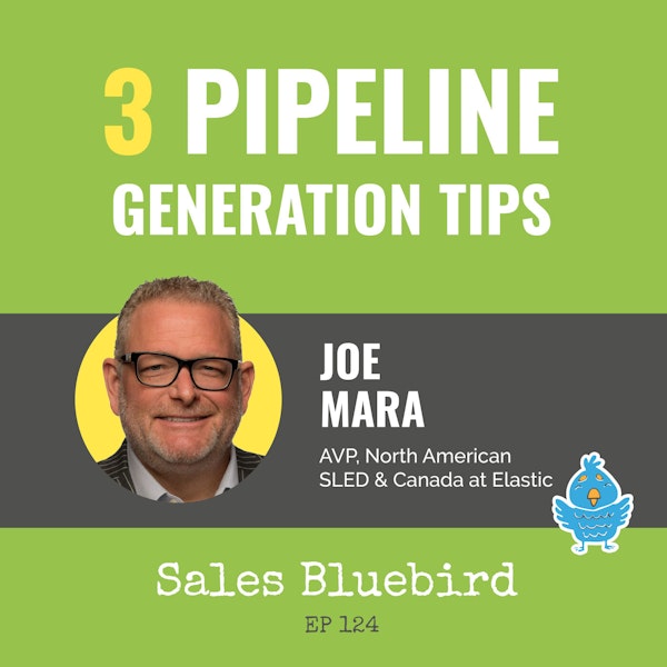 124: Pipeline generation tips #5 with Joe Mara, AVP, North American SLED & Canada at Elastic Image