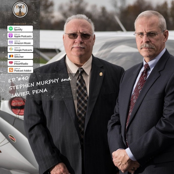 Ep. 40 Stephen Murphy and Javier Pena former DEA Agents lead investigators in the operation to capture or kill narco -terrorist Pablo Escobar Image