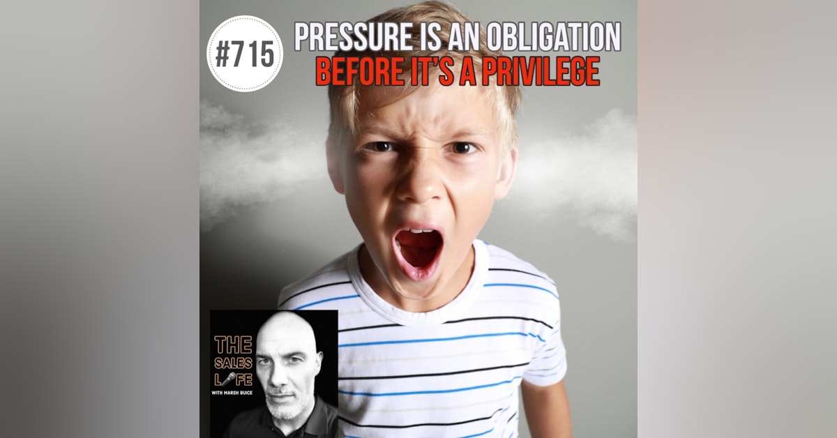 715. Pressure Is An Obligation Before It's A Privilege.