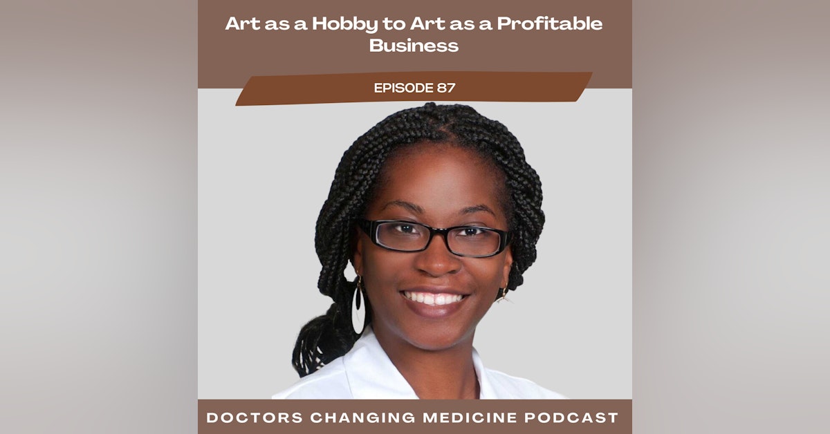 Art as a Hobby to Art as a Profitable Business with Dr. Lucie Mitchell