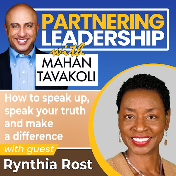 How to speak up, speak your truth and make a difference with Rynthia Rost | Greater Washington DC DMV Changemaker Image