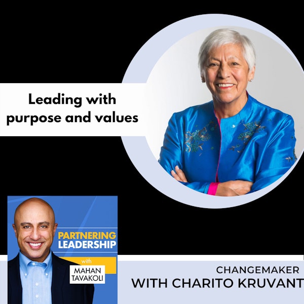 Leading with purpose and values with Charito Kruvant | Greater Washington DC DMV Changemaker Image