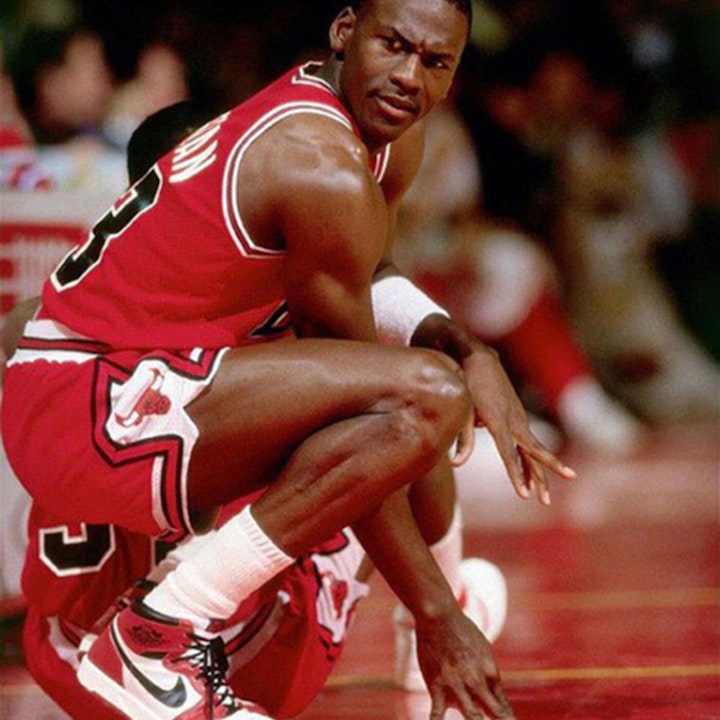 Michael Jordan's second NBA season - March 24 through April 13, 1986 - NB86-13