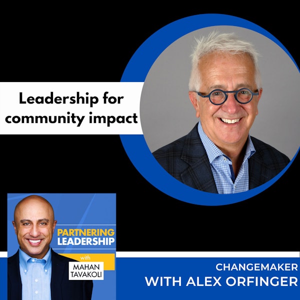 Leadership for community impact with Alex Orfinger | Greater Washington DC DMV Changemaker Image
