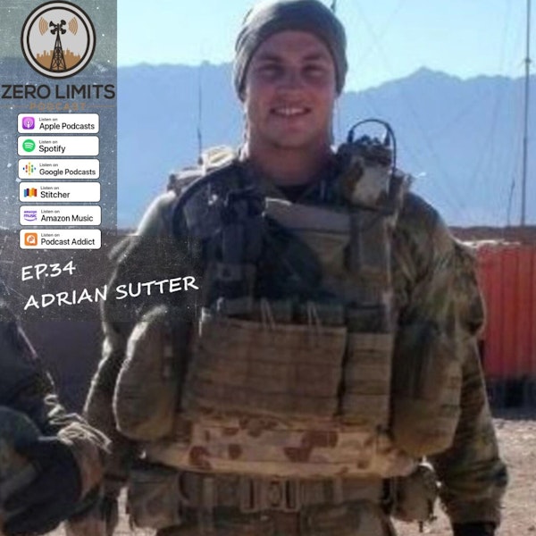 Ep. 34 Adrian Sutter Australian Army Veteran and Founder SWISS 8 Image