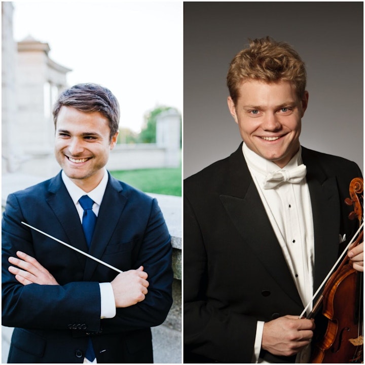 Sarasota Orchestra's Guest Conductor and Soloist, Stephen Mulligan and David Coucheron, Join the Club