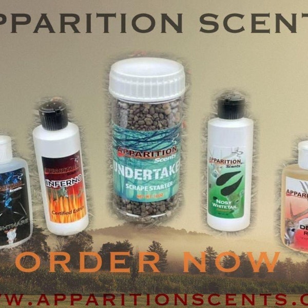 Mock scrapes with Apparition Scents Image