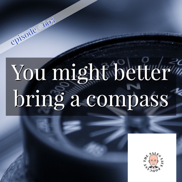 605. You might need a compass for this trip. Leveraging all directions to succeed in Life. Image