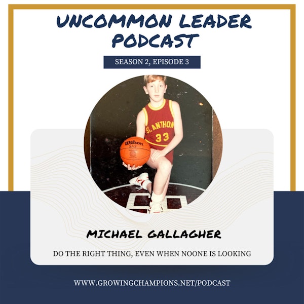 Michael Gallagher - How Basketball may have saved his life! - March Madness Edition Image