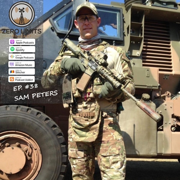 Ep. 38 Sam Peters former Navy Clearance Diver and Tactical Assault Group East Operator Image