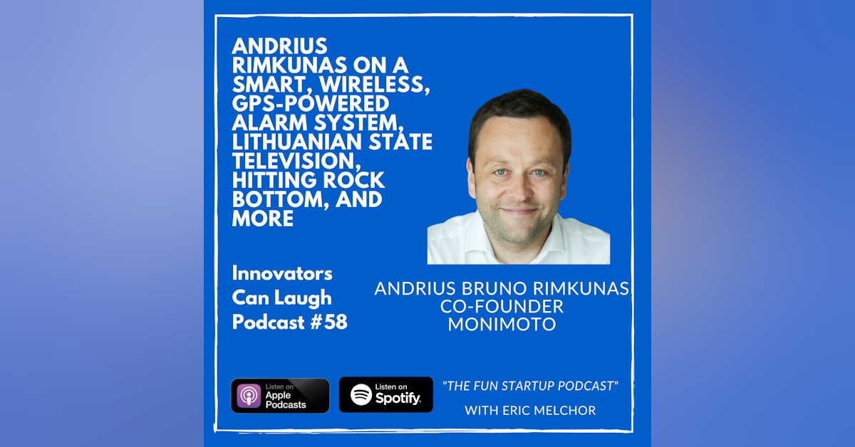 Andrius Rimkunas on a smart, wireless, GPS-powered alarm system, Lithuanian state television, hitting rock bottom, and more