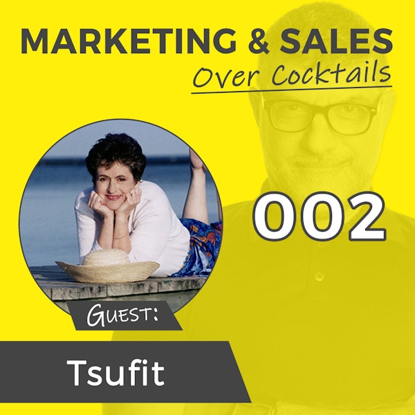 002: "Step Into the Spotlight" with Stories and Authenticity - with Tsufit Image