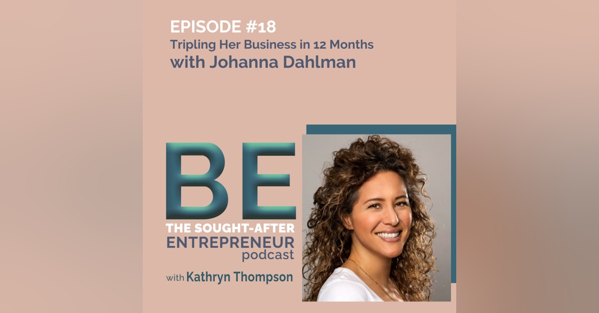From an Alopecia Diagnosis to Tripling Her Online Business in 12 Months with Johanna Dahlman