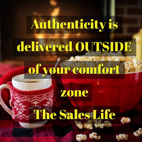 548. Writing, Speaking, & Selling is authentically delivered outside of your comfort zone. 💯 Image