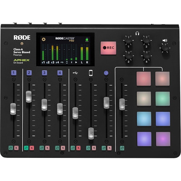 Rode Rodecaster Pro Integrated Podcast Production Studio Preview Image
