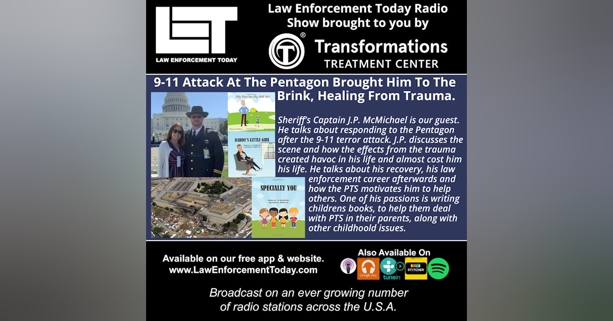 S4E26: 9-11 Attack At The Pentagon Brought Him To The  Brink, Healing From Trauma.