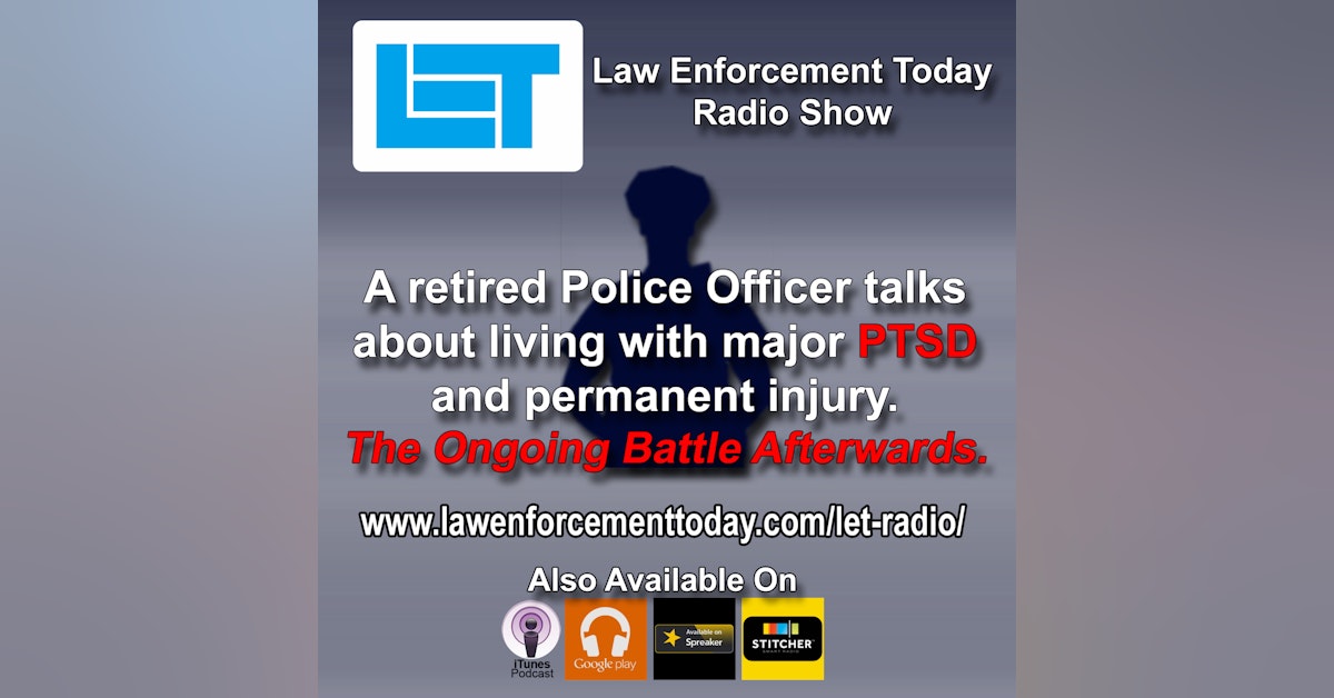 S1E17: A retired Police Officer talks about their ongoing struggles with injury and PTSD.