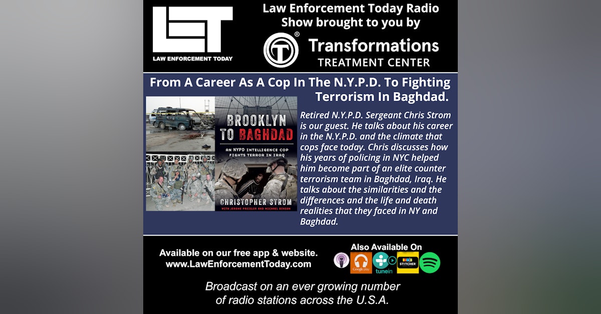 S4E44: From A Career As A Cop In The N.Y.P.D. To Fighting Terrorism In Baghdad.