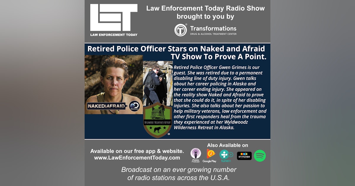 S4E36: Retired Police Officer Stars on Naked and Afraid TV Show To Prove A Point.