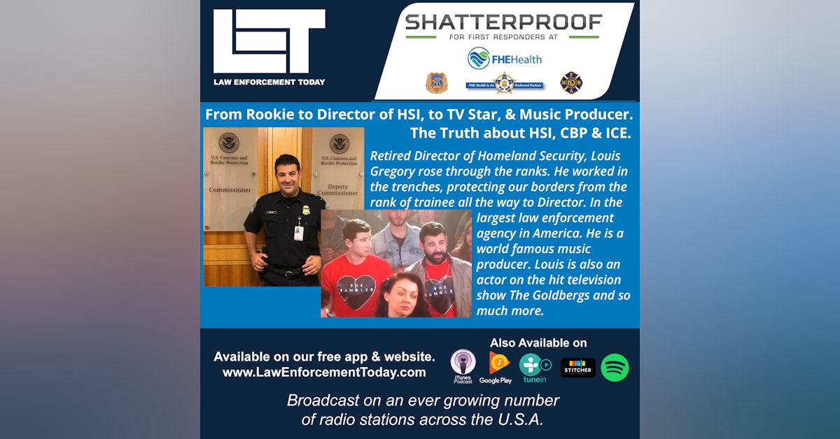 S6E40: From Rookie to Director of HSI, to TV Star, & Music Producer.  Truth about HSI, CBP & ICE.