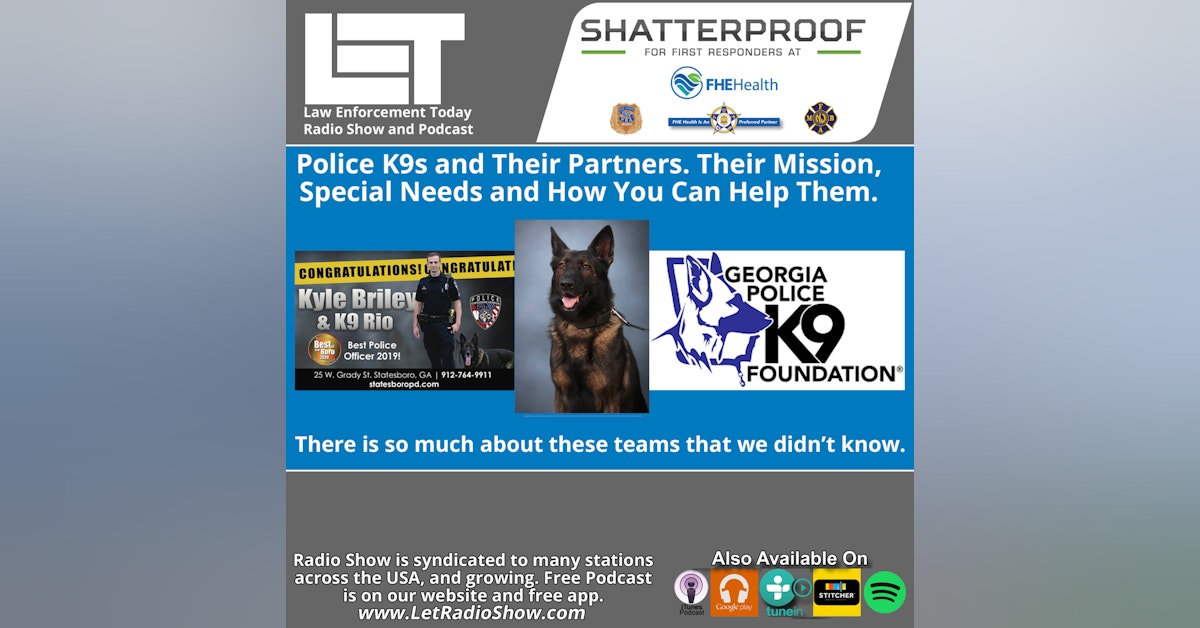 S6E53: Learn About Police K9s, Their Partners, and How You Can Help. Special Episode.