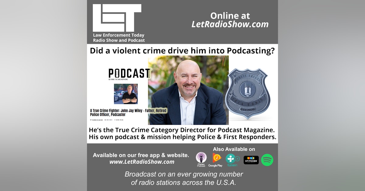 S5E58: Did a violent crime drive him into Podcasting? He’s the True Crime Category Director for Podcast Magazine.