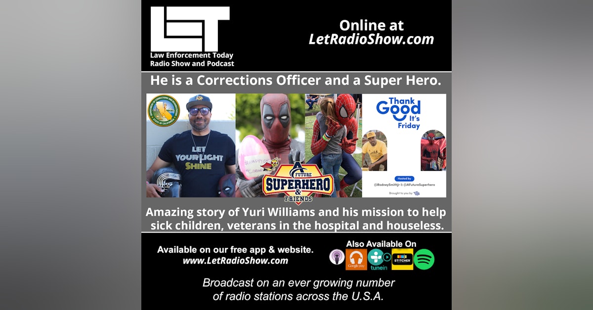 S5E60: He is a Corrections Officer and a Super Hero.