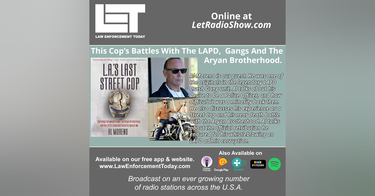 S5E66: This Cop’s Battles with Gangs, the  Aryan Brotherhood and the L.A.P.D.